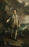 Sir Joshua Reynolds Captain the Honourable Augustus Keppel, oil painting artist